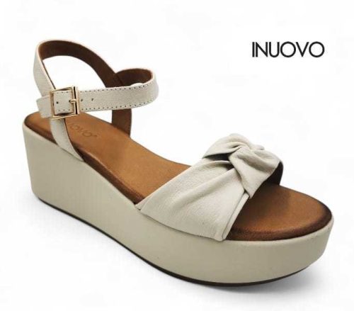 Inuovo női szandál - 123108 Crema