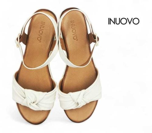 Inuovo női szandál - 123108 Crema