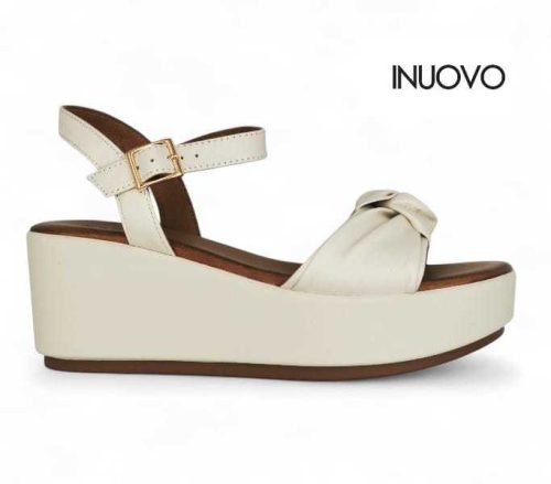 Inuovo női szandál - 123108 Crema