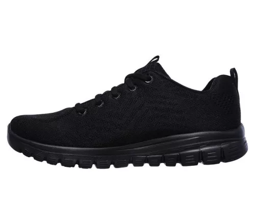 Skechers női cipő - 12615-BBK