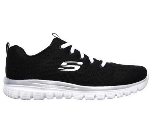 Skechers női cipő - 12615-BKW