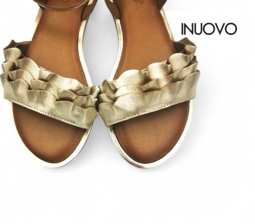 Inuovo női szandál - 130015 Gold