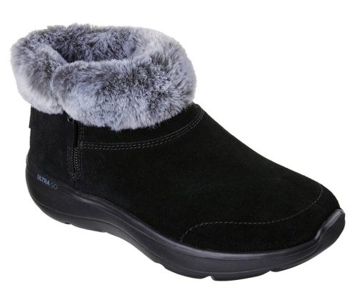 Skechers női bokacsizma - 144848-BKGY