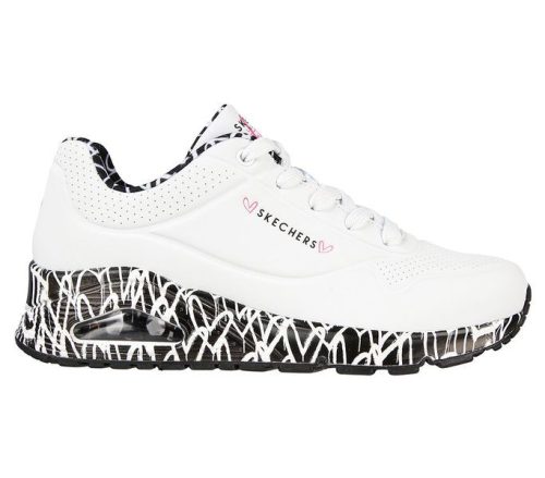 Skechers női cipő - 155506-WBK