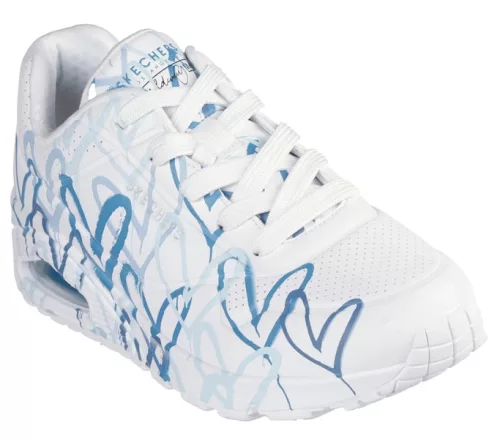 Skechers női cipő - 155507-WBL