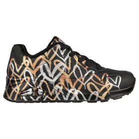 Skechers női cipő - 155523-BKGD