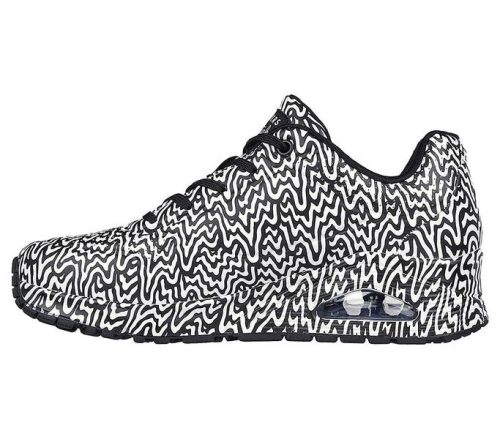 Skechers női cipő - 177960-BKW