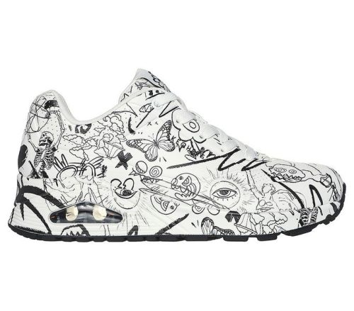 Skechers női cipő - 177972-WBK