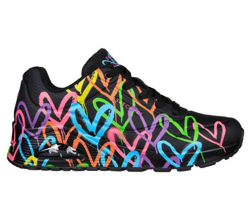 Skechers női cipő - 177981-BKMT