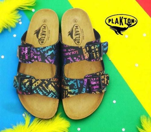 Plakton női papucs - 180010-Negro-6514