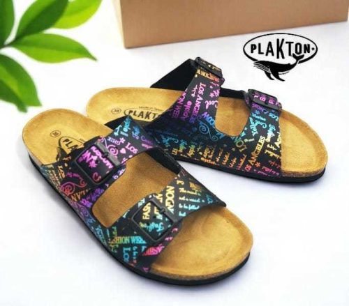 Plakton női papucs - 180010-Negro-6514