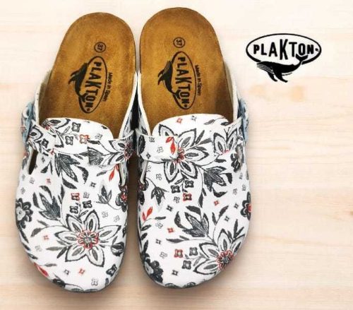 Plakton női papucs - 181539-Blanco