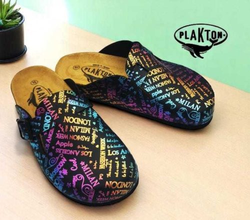 Plakton női papucs - 181539-Negro-6514