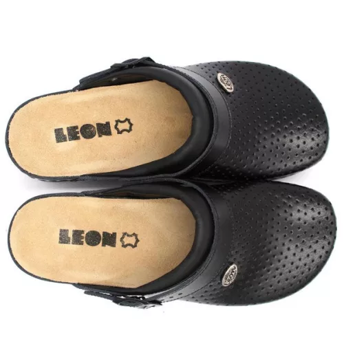 Leon Comfort női papucs - 2023 fekete