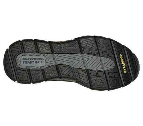 Skechers férfi bakancs - 204454-BLK