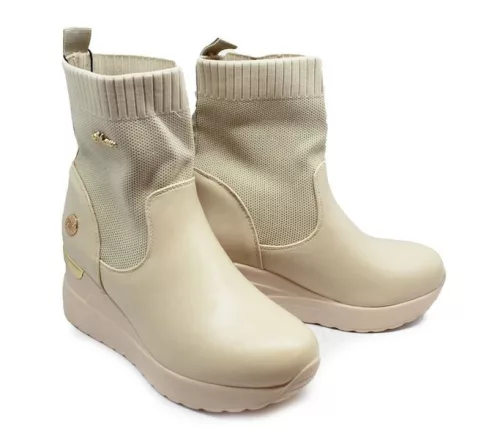 Mayo Chix Női bokacsizma - 2231 Beige