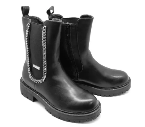 Mayo Chix Női bokacsizma - 2239 Black