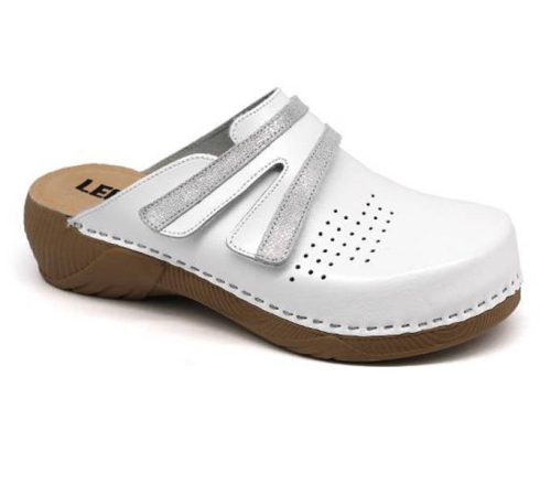 Leon Comfort női papucs - 3200 Feher
