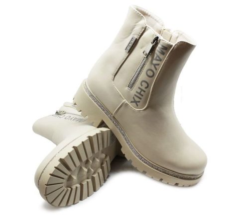 Mayo Chix Női bokacsizma - 3247 Beige