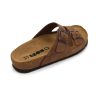 Leon Comfort női papucs - 4010 Barna-velur
