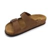 Leon Comfort női papucs - 4010 Barna-velur