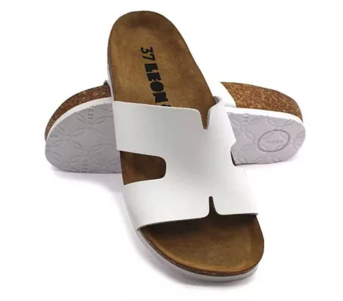 Leon Comfort női papucs - 4054 feher