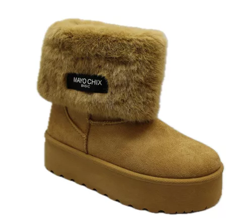 Mayo Chix Női bokacsizma - 4243 Camel