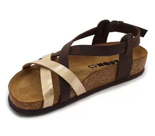 Leon Comfort női szandál - 4305 barna