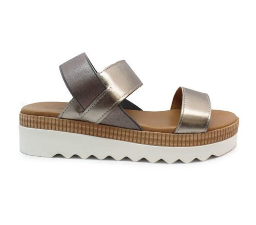 Inuovo női szandál - 442012 Pewter
