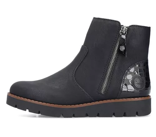 Rieker női bokacsizma - 44950-00