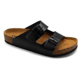 Leon Comfort férfi papucs - 4703 fekete-bak