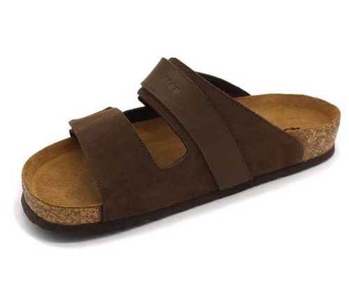 Leon Comfort férfi papucs - 4704 barna
