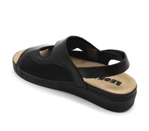 Leon Comfort női szandál - 5020 Fekete