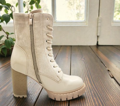 Mayo Chix Női bokacsizma - 5230 Beige