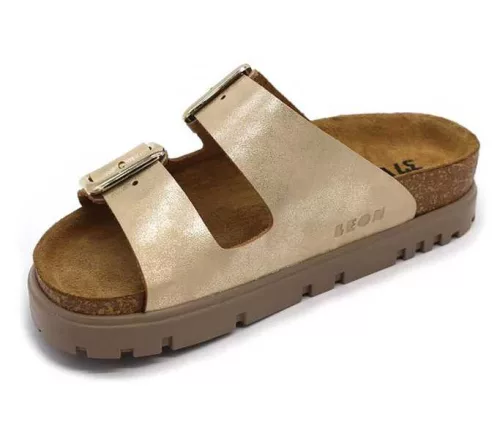 Leon Comfort női papucs - 6010 arany