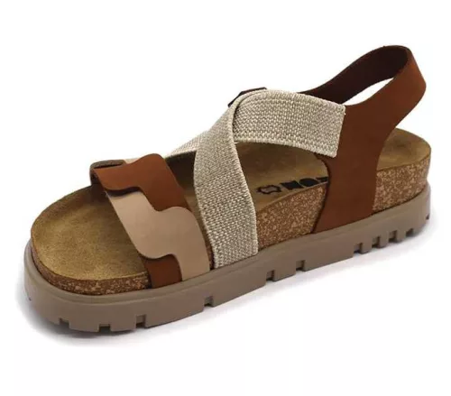 Leon Comfort női szandál - 6301 barna