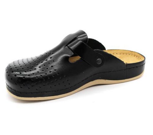 Leon Comfort férfi papucs - 700 Fekete