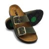 Leon Comfort női papucs - 7010 zold