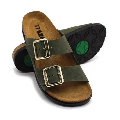 Leon Comfort női papucs - 7010 zold