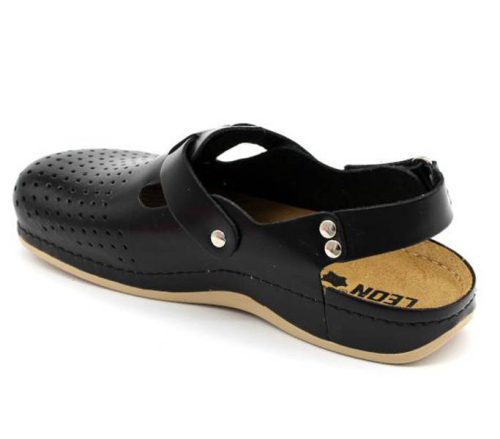 Leon Comfort férfi szandál - 701 Fekete