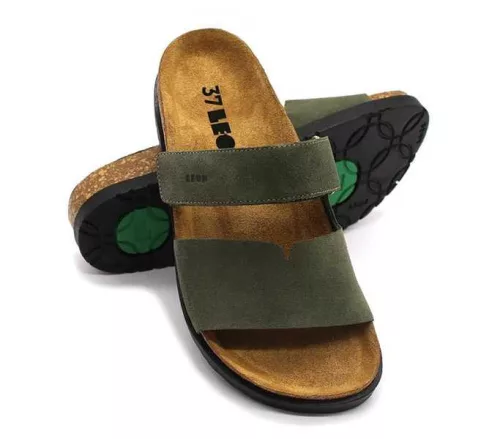 Leon Comfort női papucs - 7020 zold