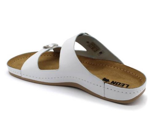 Leon Comfort férfi papucs - 702 Feher
