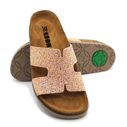 Leon Comfort női papucs - 7030 rose