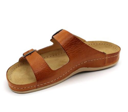 Leon Comfort férfi papucs - 703 Brown