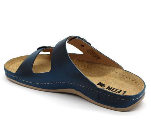 Leon Comfort férfi papucs - 703 Dark Blue