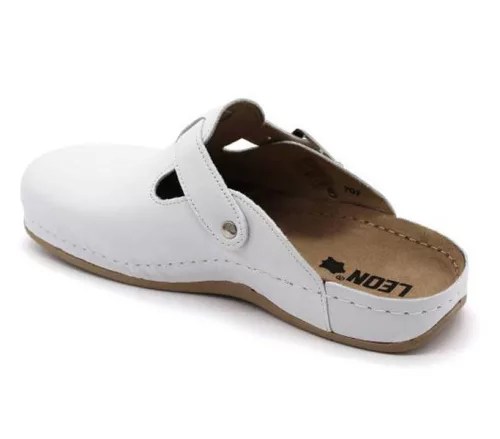 Leon Comfort férfi papucs - 707 Feher