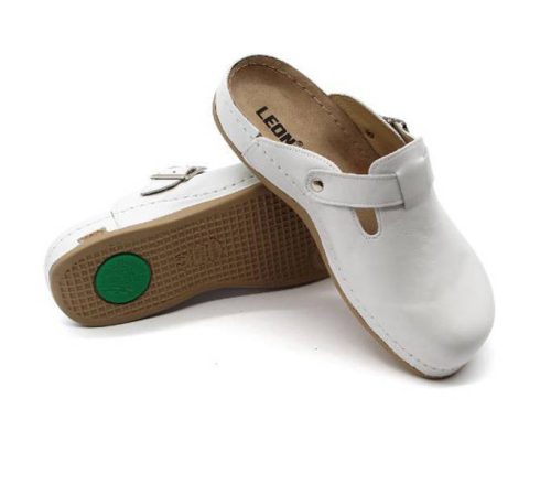 Leon Comfort férfi papucs - 707 Feher