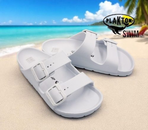 Plakton női papucs - 760010-Blanco