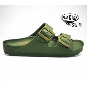 Plakton női papucs - 760010-Kaki