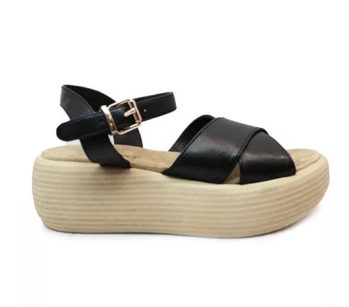 Inuovo női szandál - 817005 Black